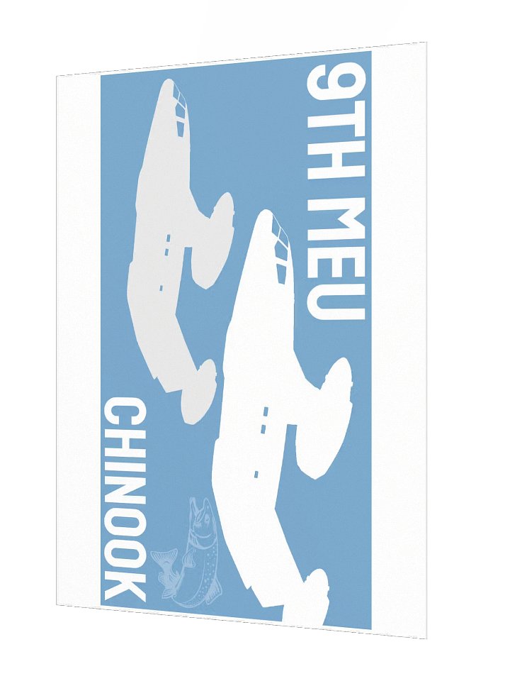 9thMEU Chinook Poster product image (2)