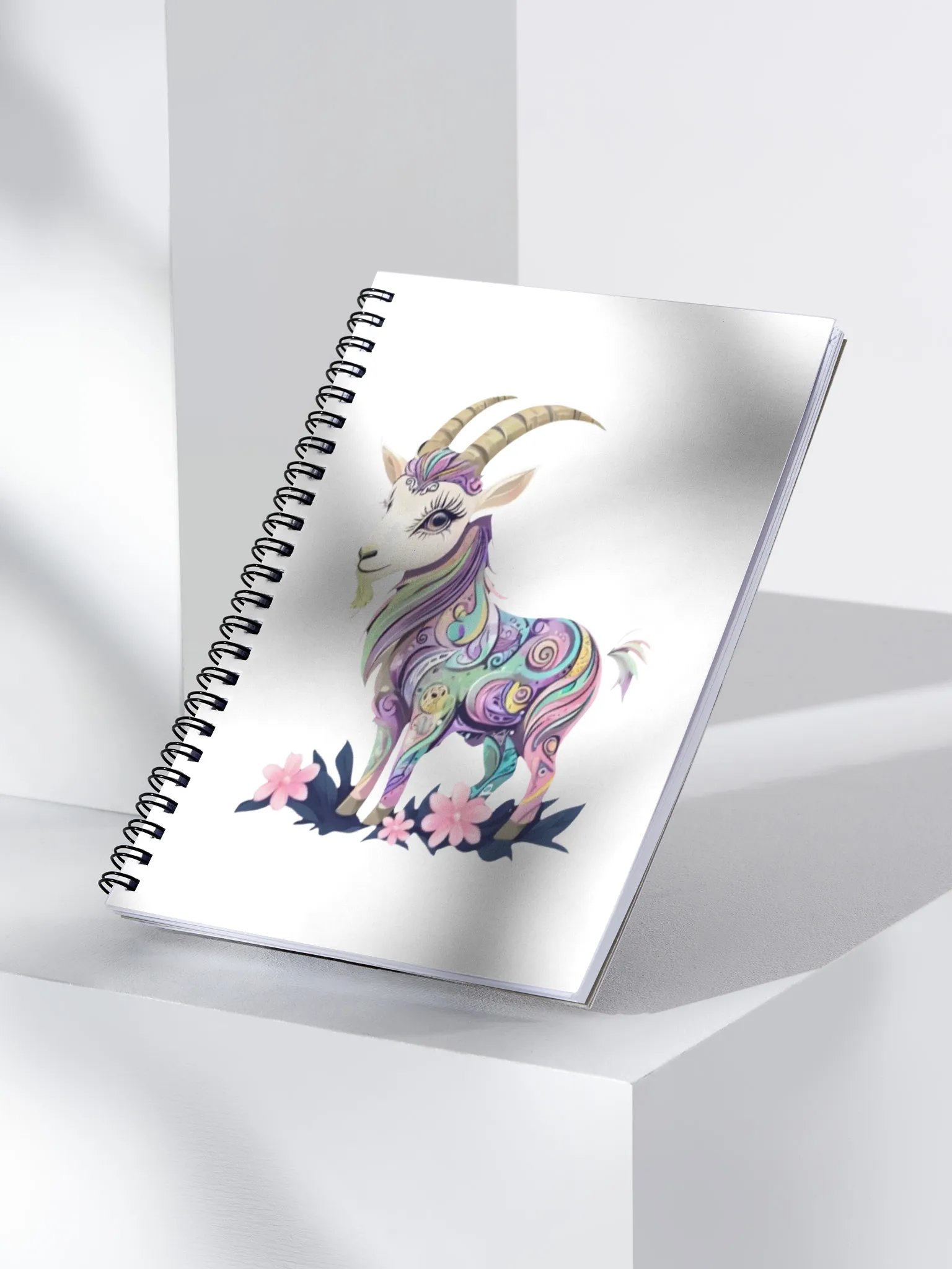 Enchanted Beauty Spiral Notebook product image (3)