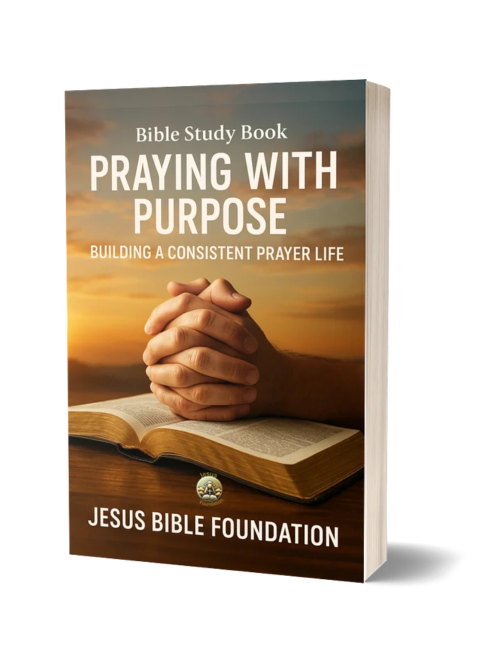 Bible Study Book Praying with Purpose: Building a Consistent Prayer Life product image (1)