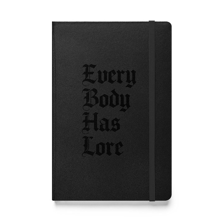 Every Body Has Lore Journal | Gothic Chronic Illness Hardcover Notebook product image (1)