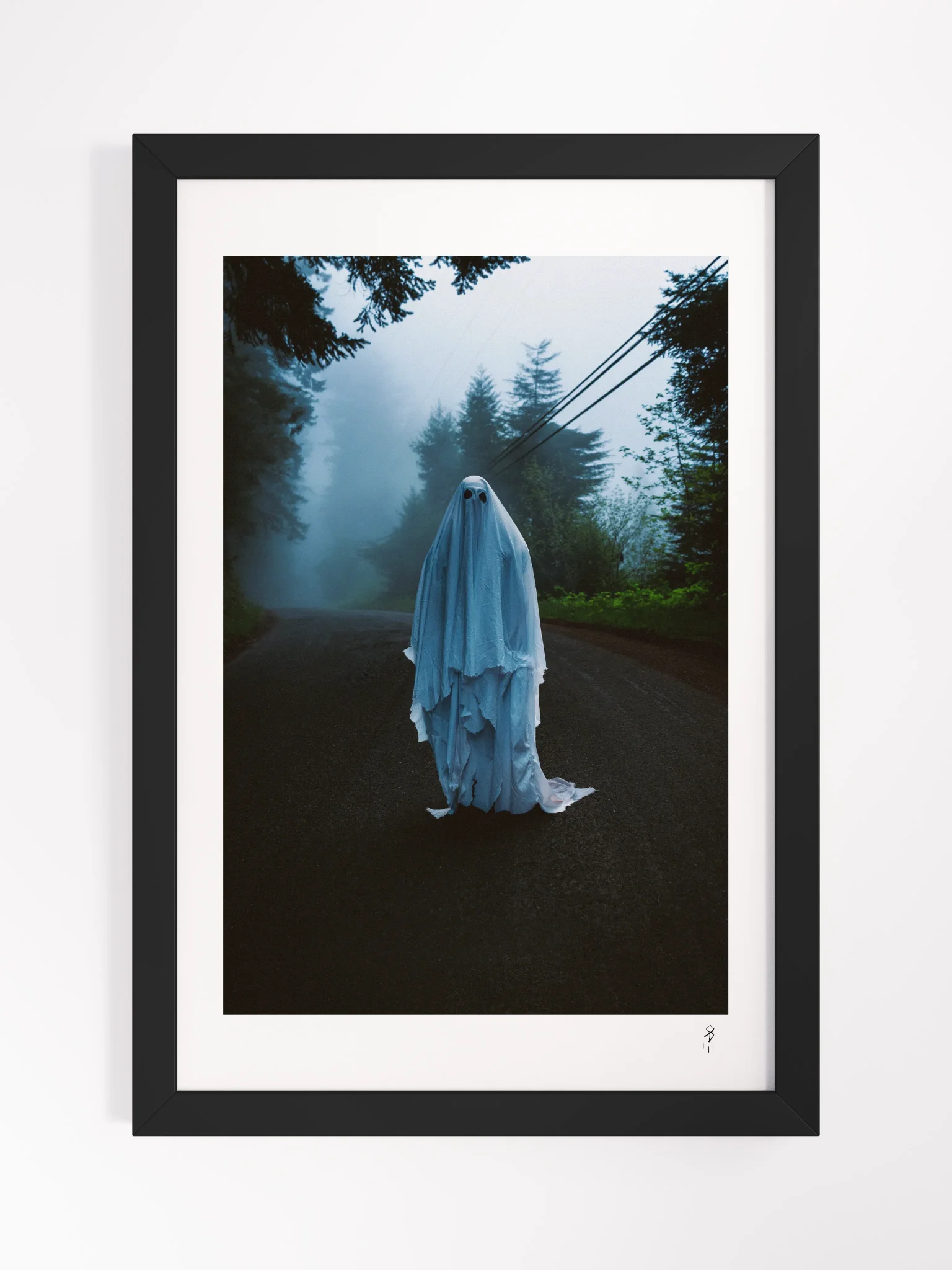 "Ghost" - Framed Print product image (1)
