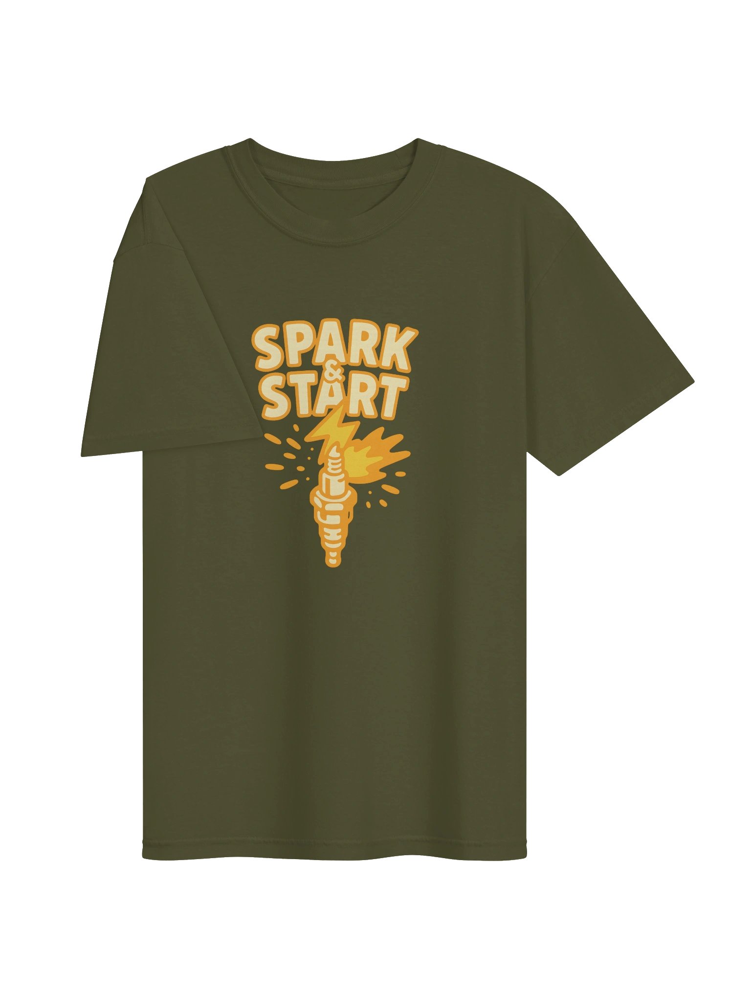 Spark & Start Motorcycle T-Shirt product image (3)