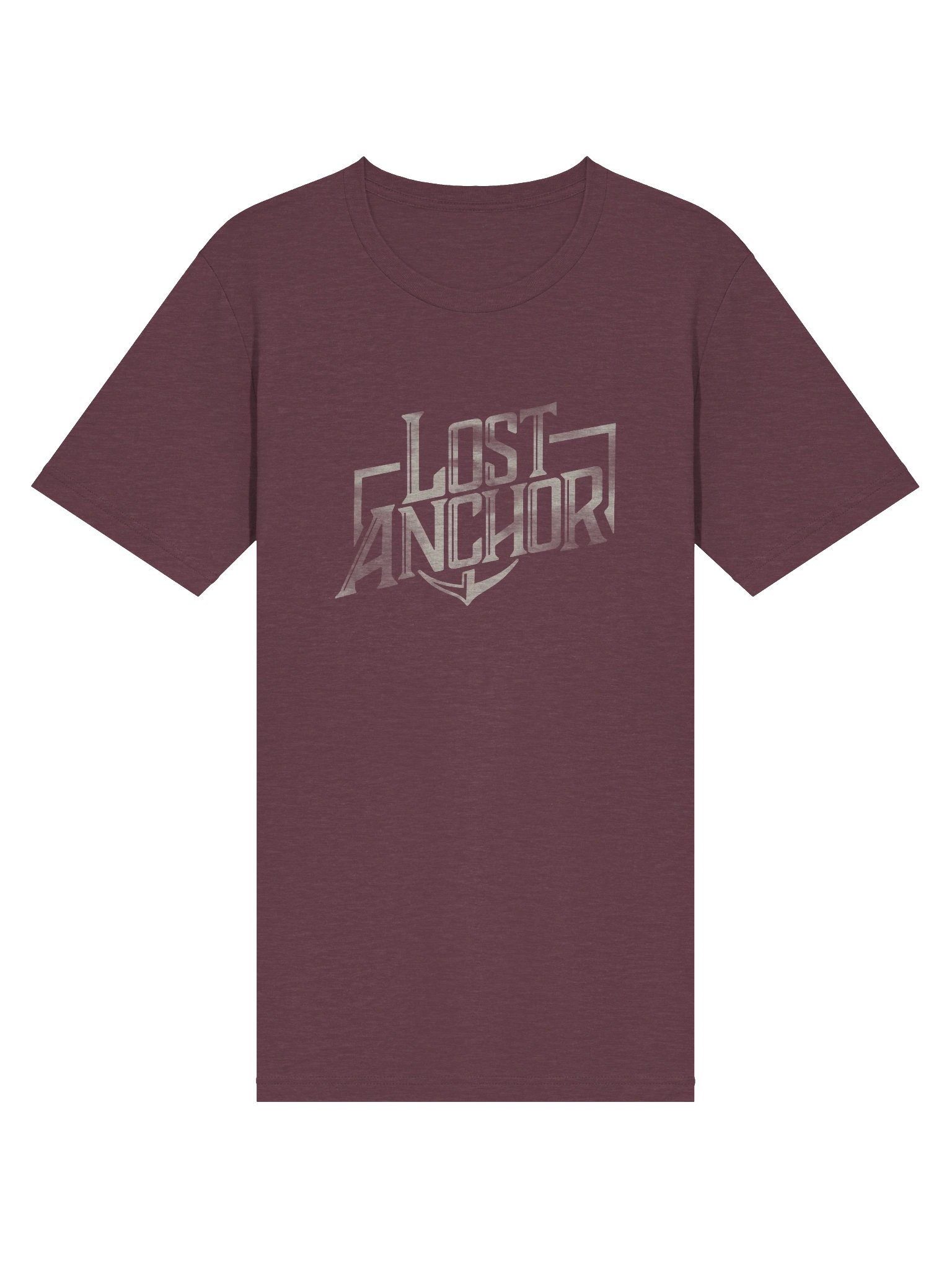 Lost Anchor Logo Tee - Maroon product image (3)