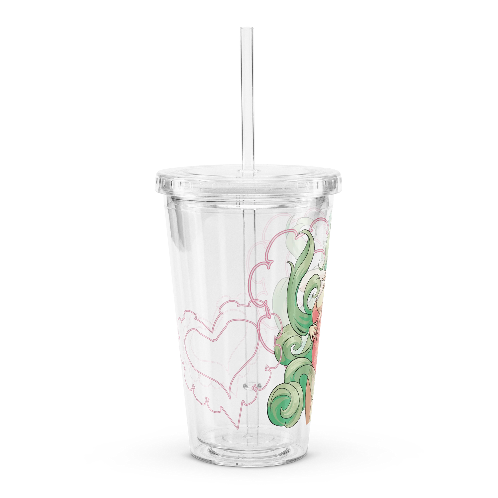Cthulu Mint Clear Sippy Cup product image (3)