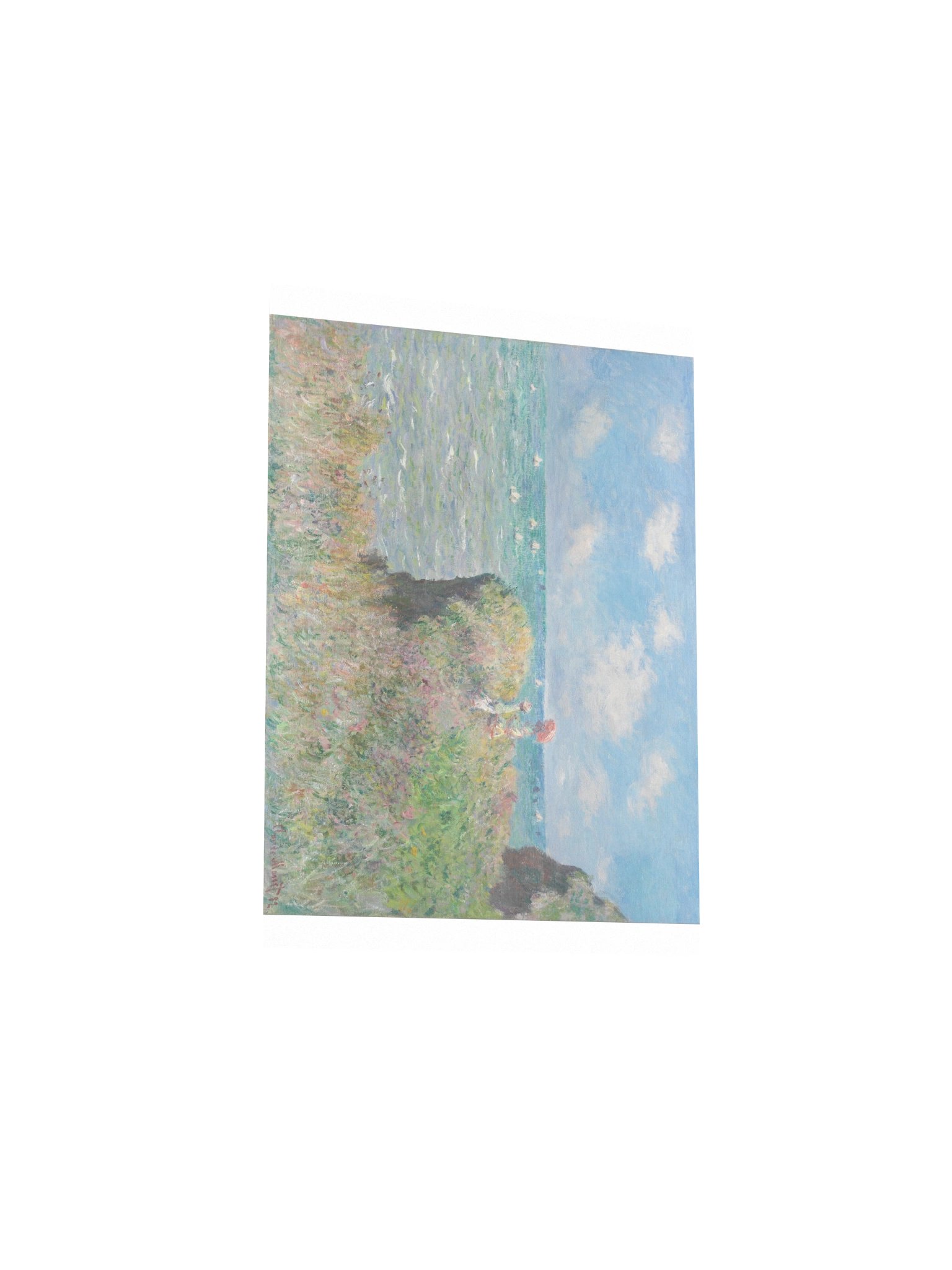 Monet, Cliff Walk at Pourville — Fine-Art Poster product image (4)