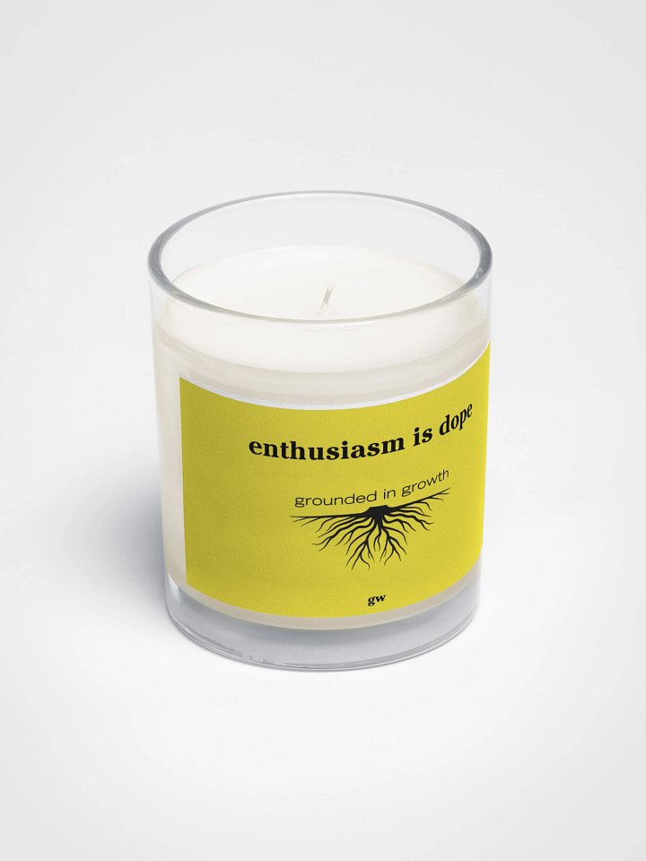 The Tyler Candle — Minimal Clear Glass product image (2)