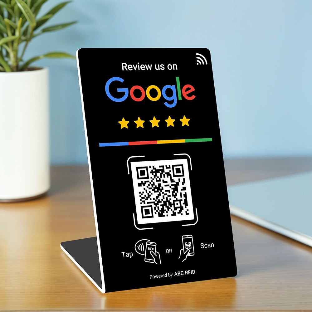 Google Review Stand (NFC Tap + QR Code) Small product image (3)