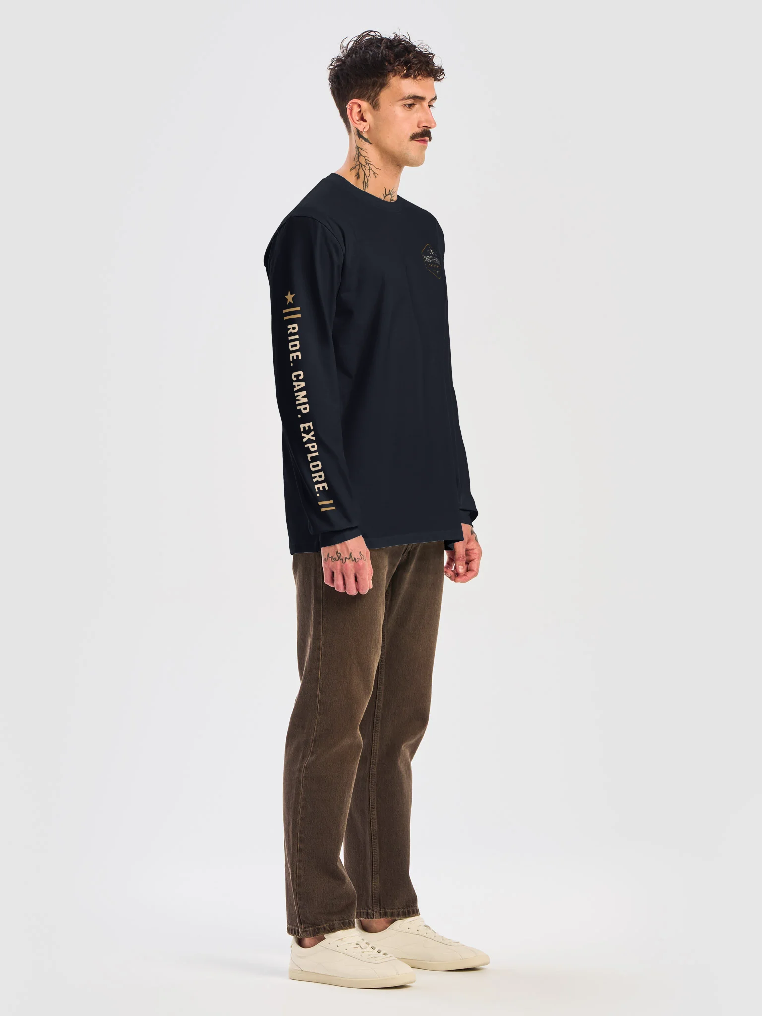 RIDE. CAMP. EXPLORE. Long Sleeve Tee product image (7)