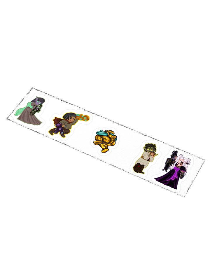 Red Comet Chibi Stickers with Feebs product image (1)