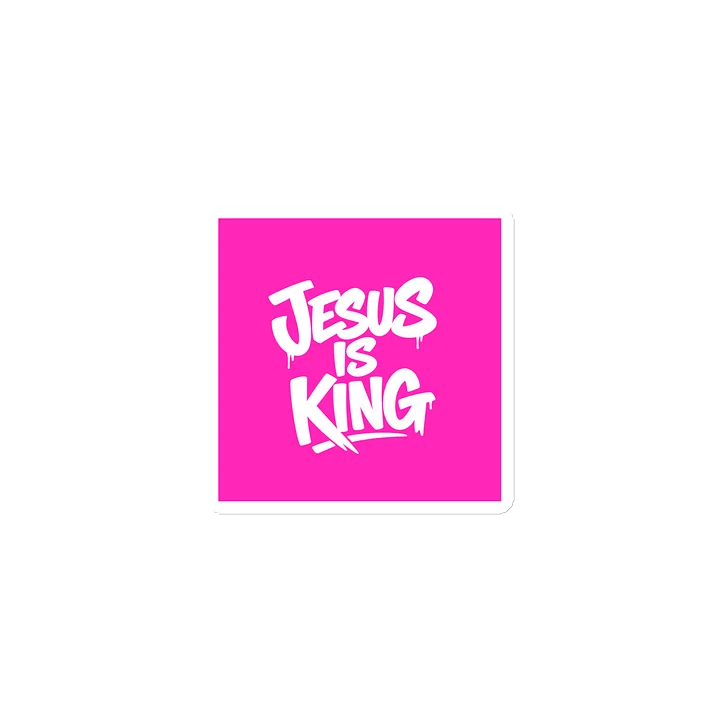 Jesus Is King Magnet product image (2)