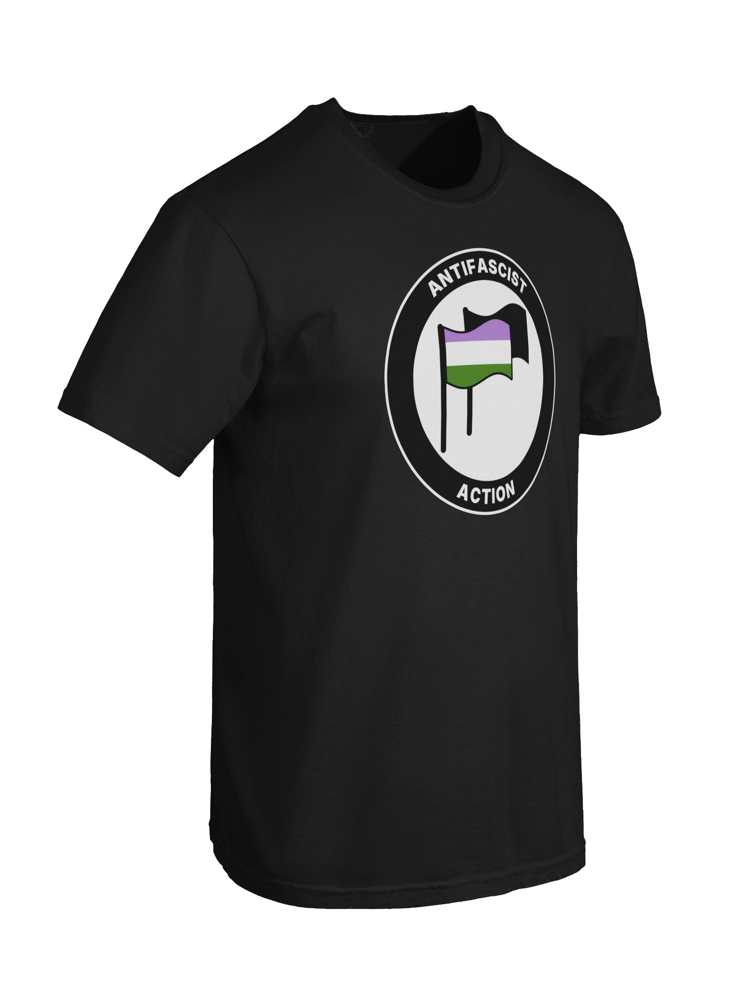 Antifa / Genderqueer Pride T-Shirt product image (10)
