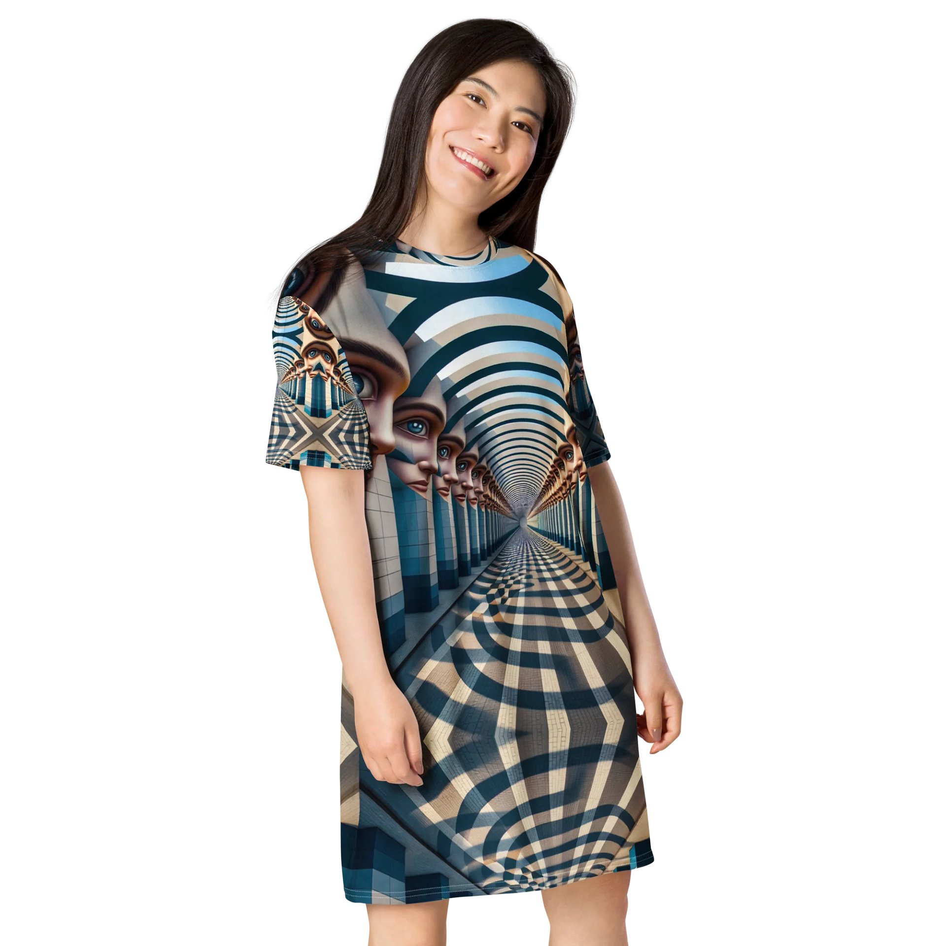 figure enhancing optical illusion print product image (4)