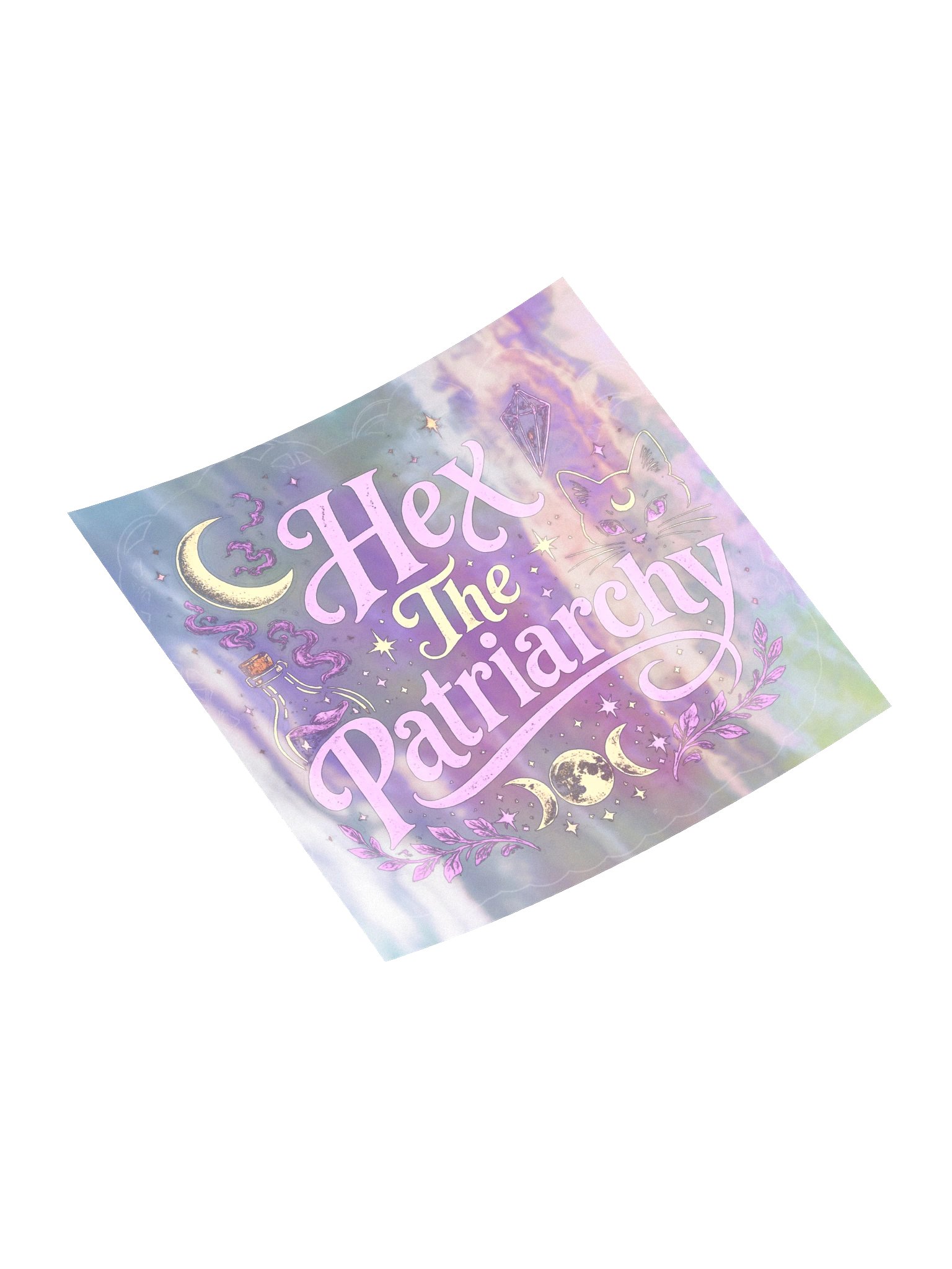 Hex The Patriarchy - Holographic Sticker product image (4)