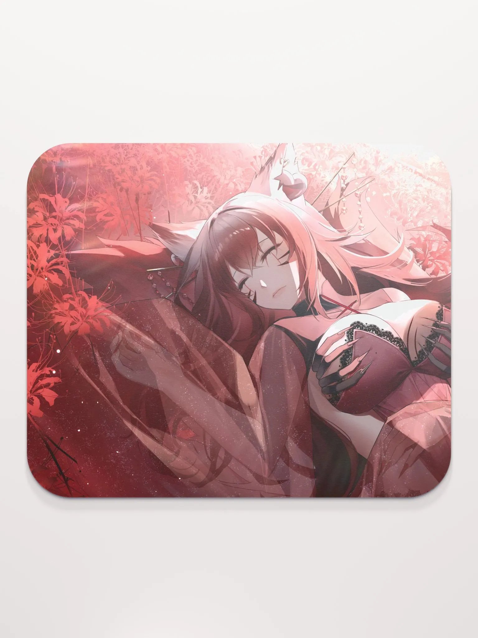 Sleepy Kyoko Mousepad product image (1)