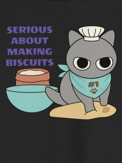 Biscuit Cat - Unisex Youth Heavyweight T-shirt product image (1)