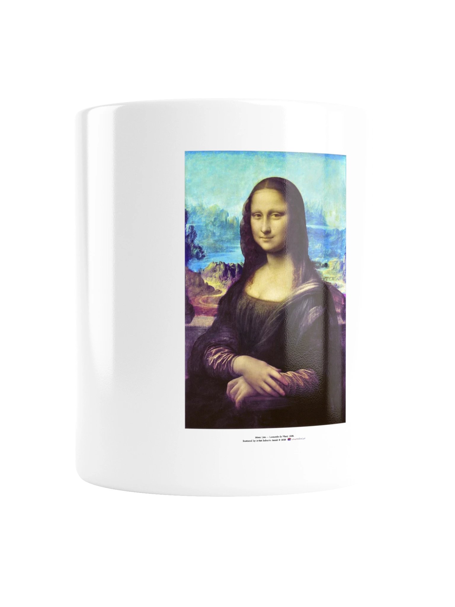 Mona Lisa — White Mug product image (2)