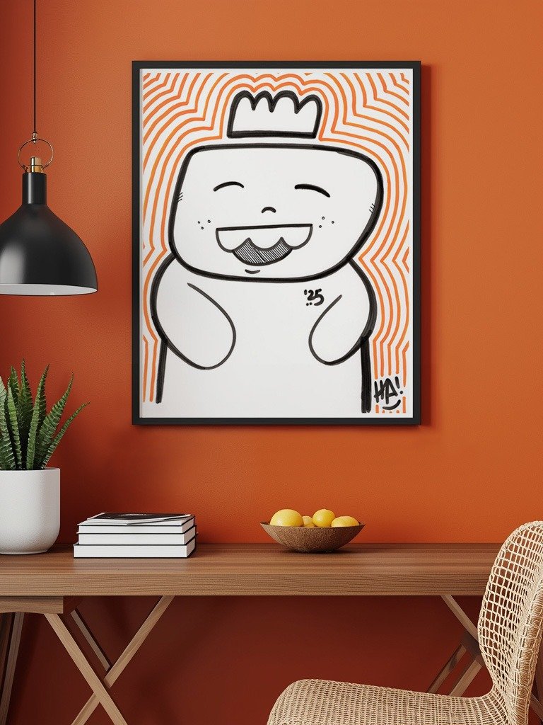 Mr Joy – Limited Edition Art Print (Unframed) product image (3)