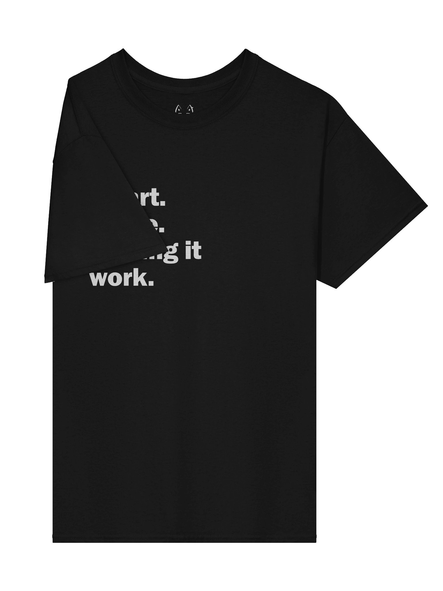 Smart and Broke - Heavyweight Tee - Black product image (4)