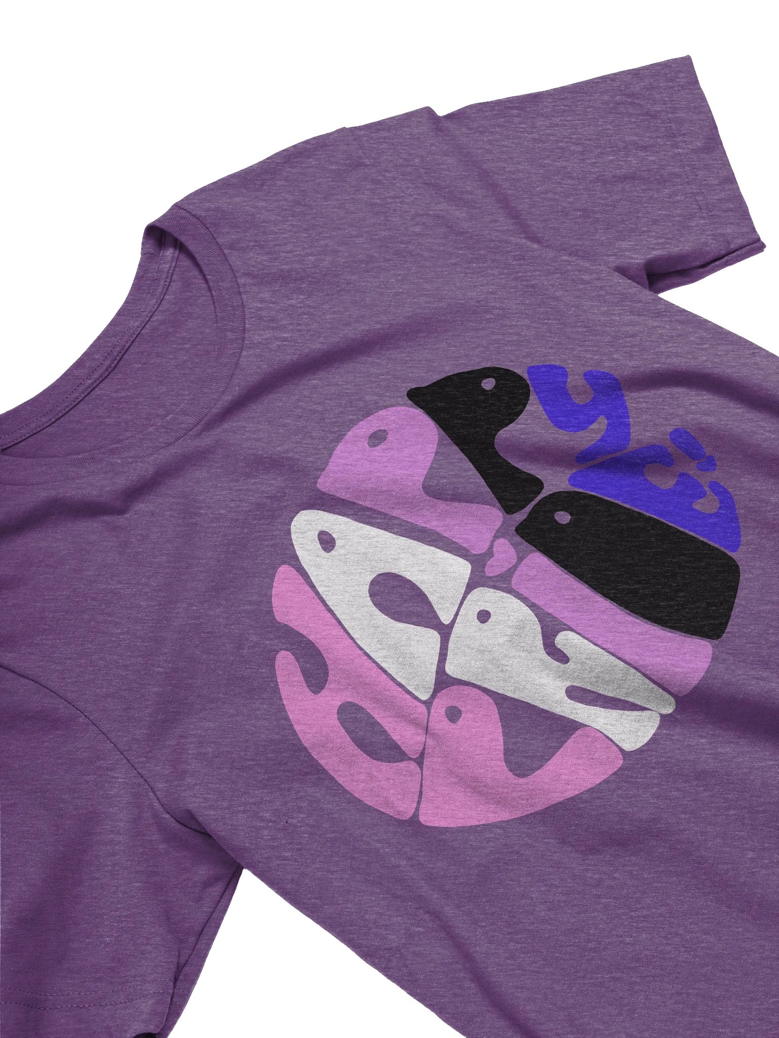 Genderfluid Happy Pride big print tee product image (3)