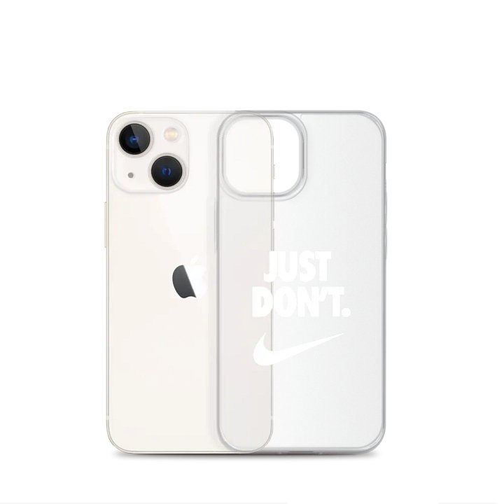 Just Don't iPhone Case product image (13)