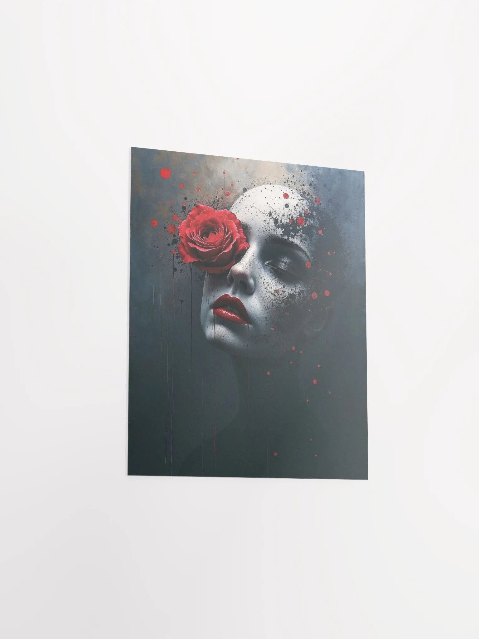 Rose-Adorned Mystery Matte Poster product image (22)