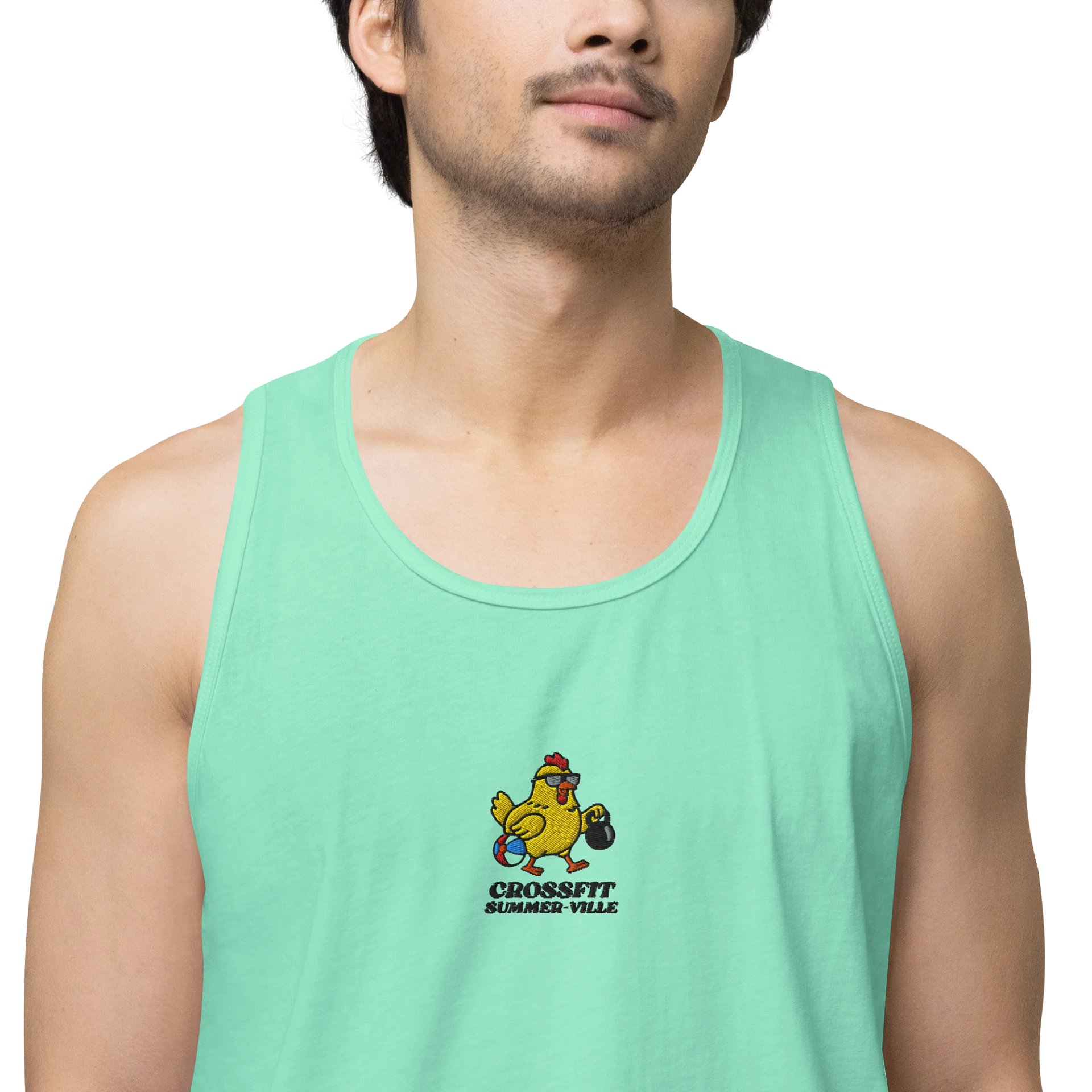 Summer-Ville Tank Top - Embroidered product image (1)