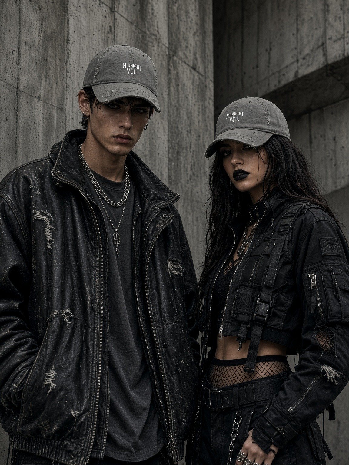 Midnight Veil Distressed Cap product image (1)