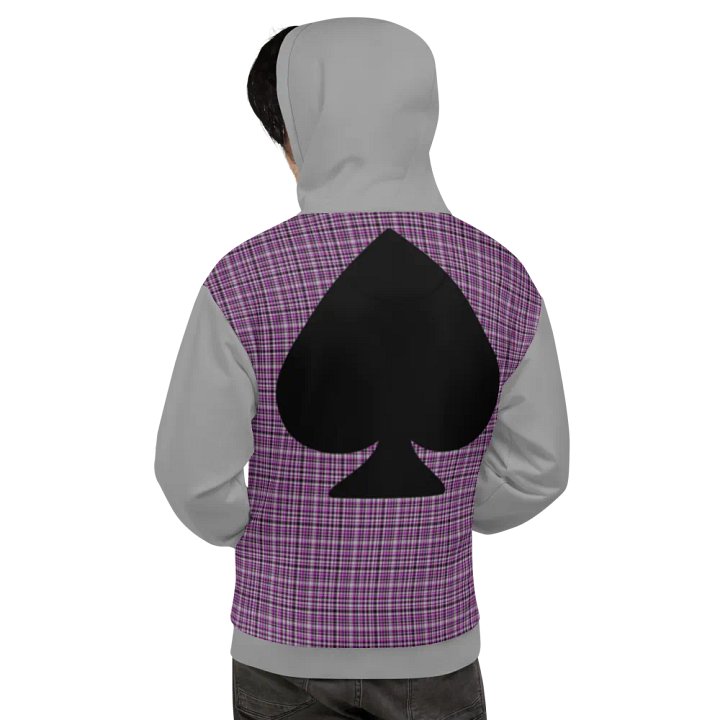 Grey Ace Hoodie product image (1)