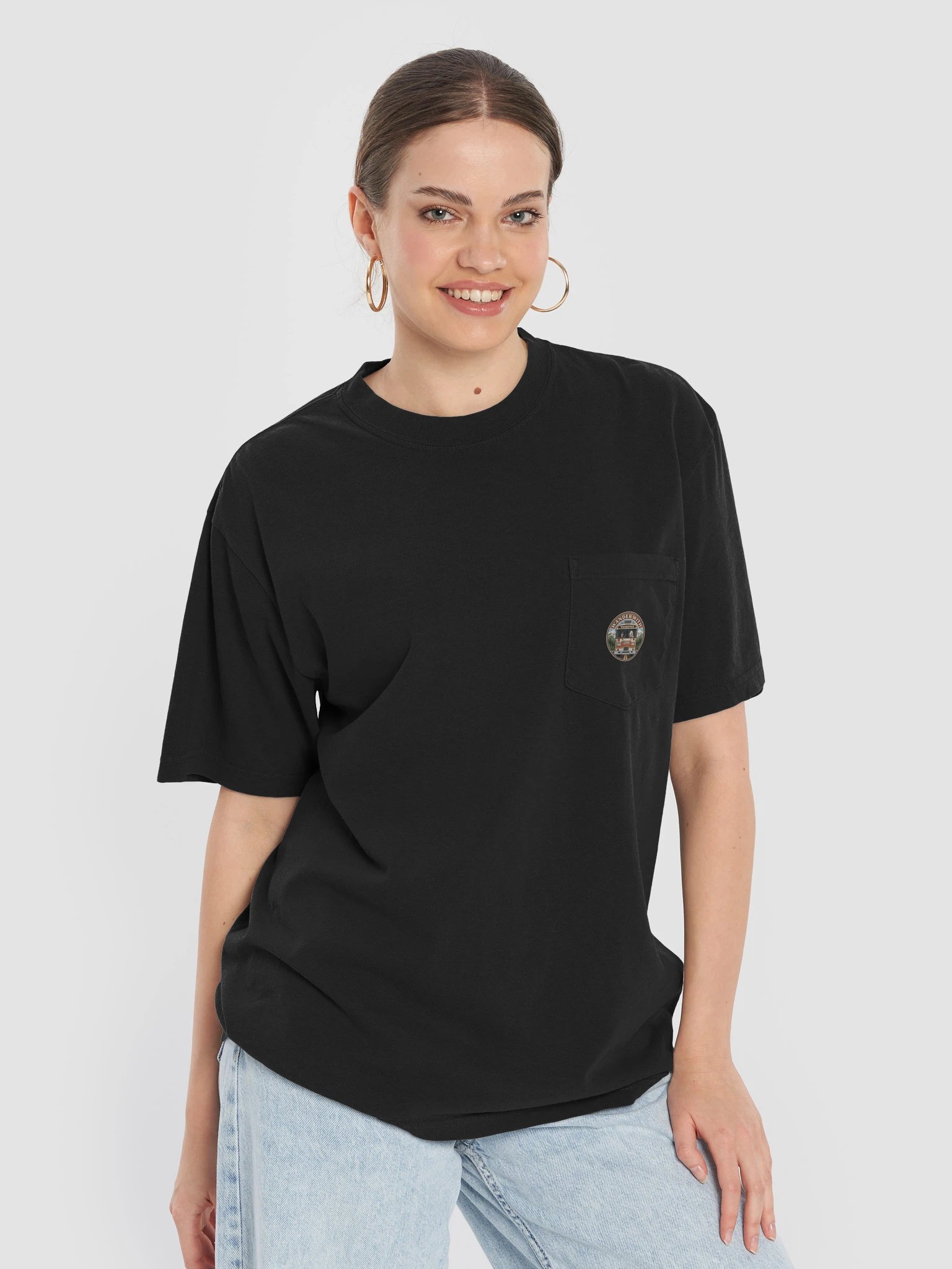 Woodstock Front & Center — Ember & Rain Pocket Companion Tee · Comfort Colors product image (12)