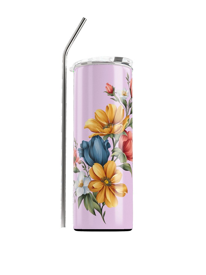 Flowers B Stainless Steel Tumbler product image (1)