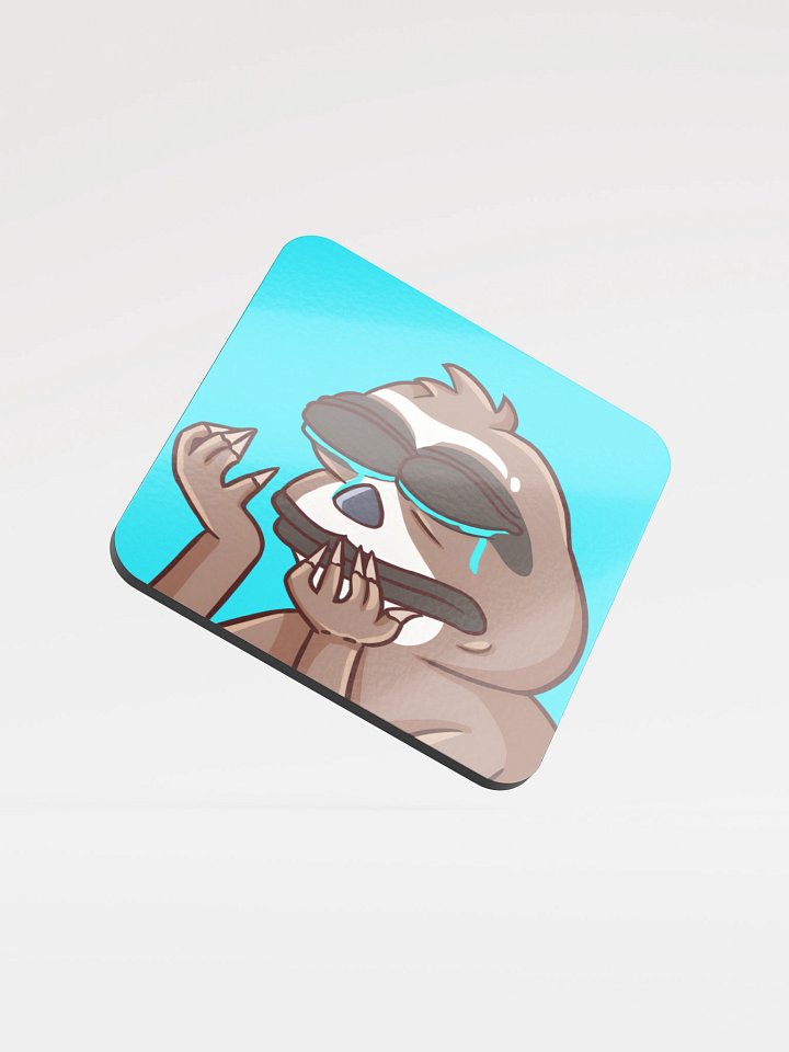SlothsCry Coaster product image (1)