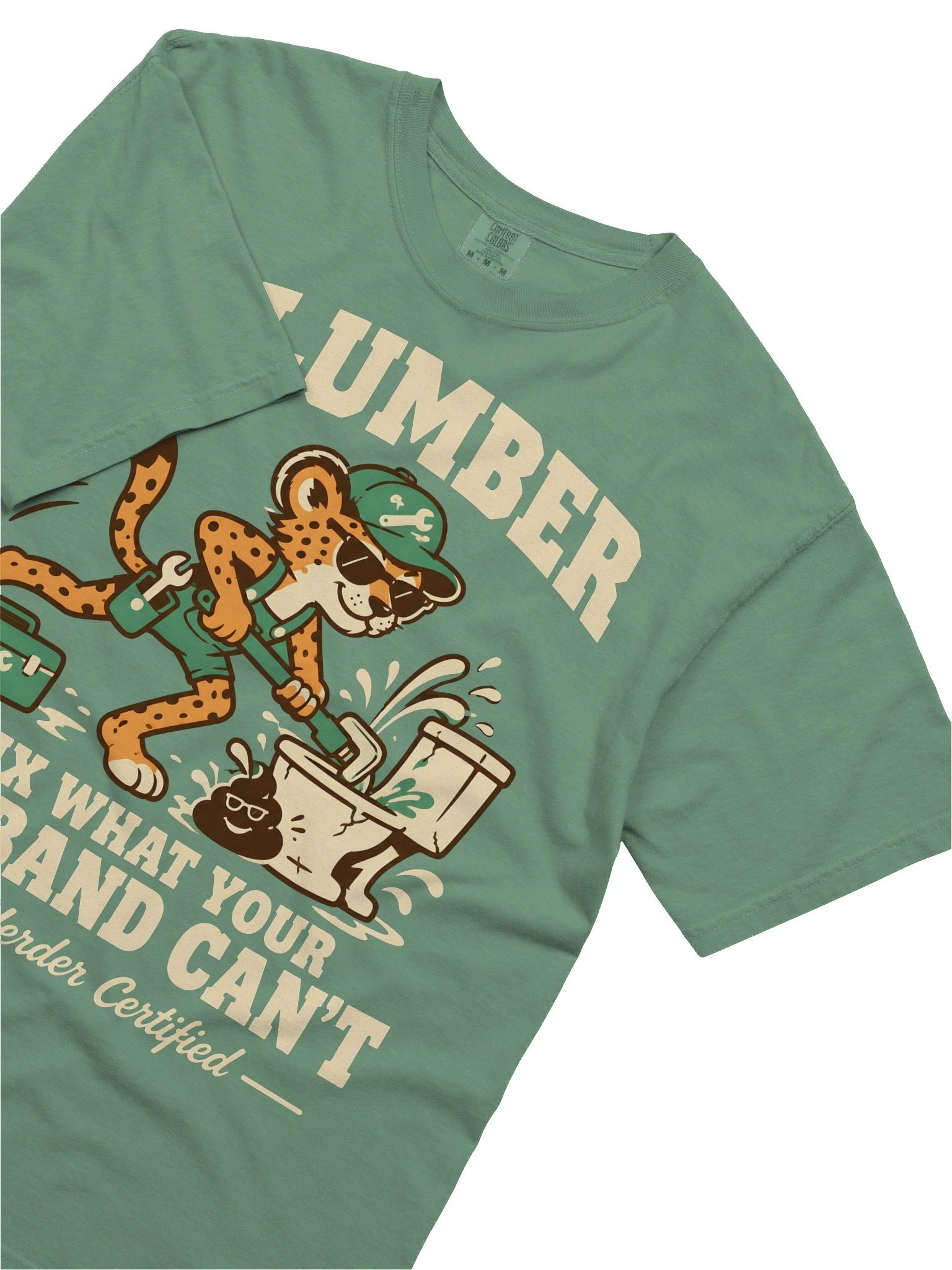 Turd Herder Certified Plumber Tee product image (1)