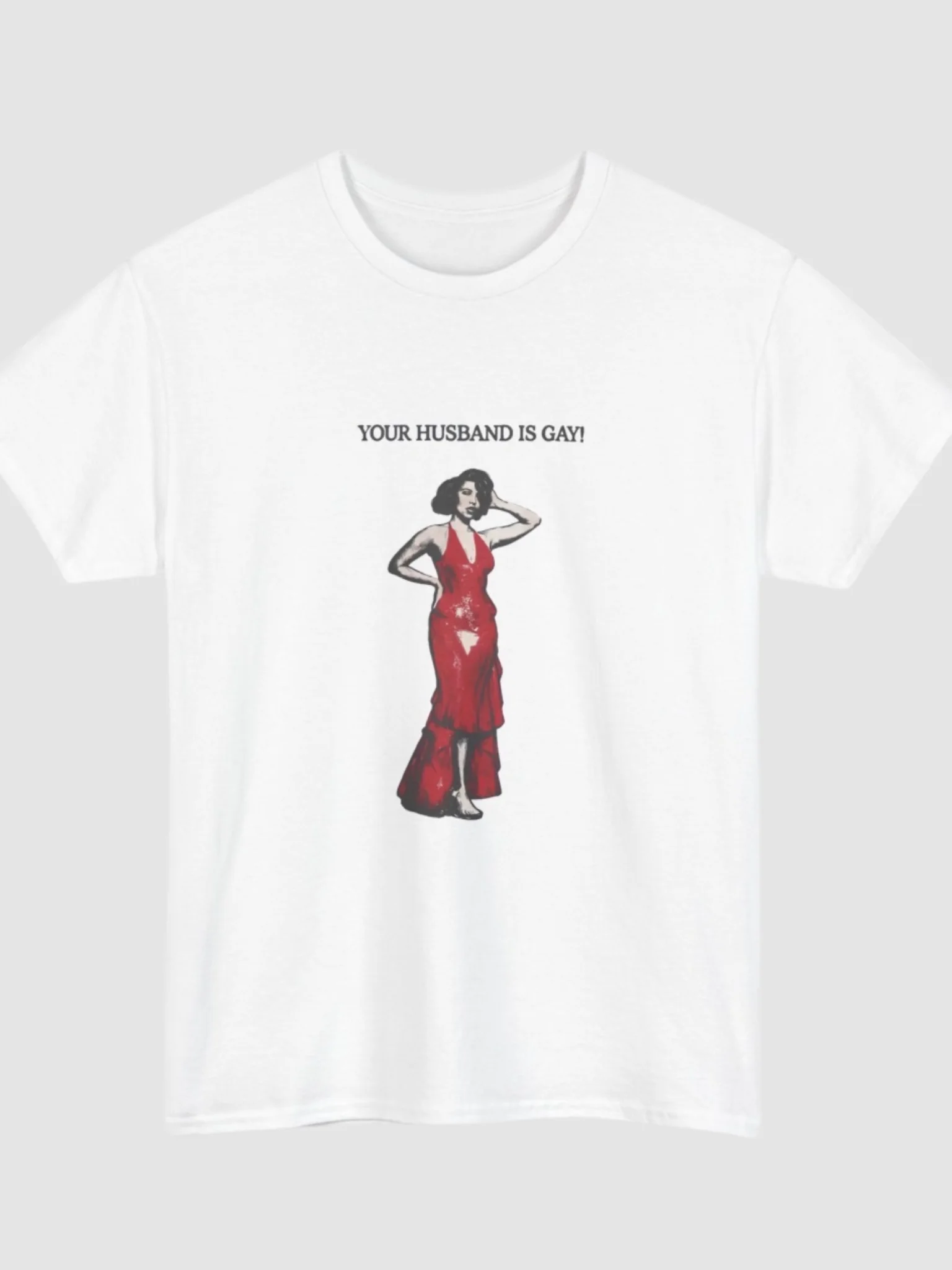 Raye Your Husband Is Gay Shirt product image (38)