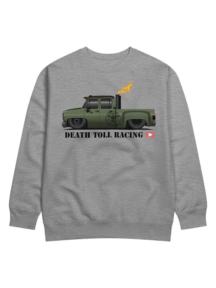Flaming Death Toll Racing Sweatshirt product image (1)