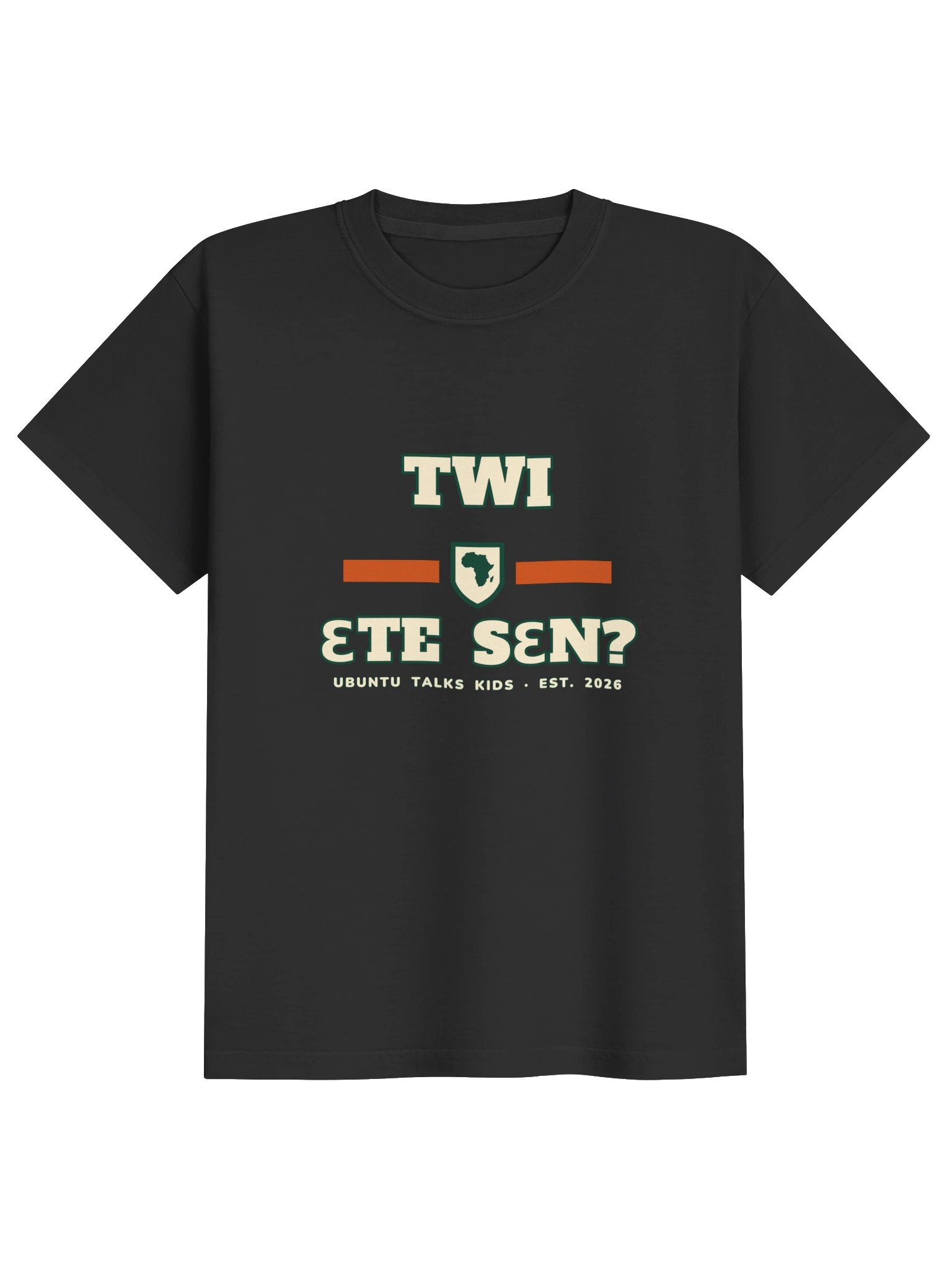 Little Language Club — ƐTE SƐN? | Twi Kids Heavyweight Tee product image (1)