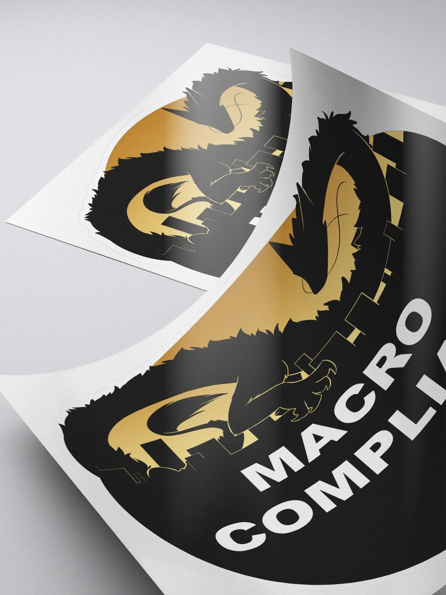 Macro Compliant Sticker product image (4)