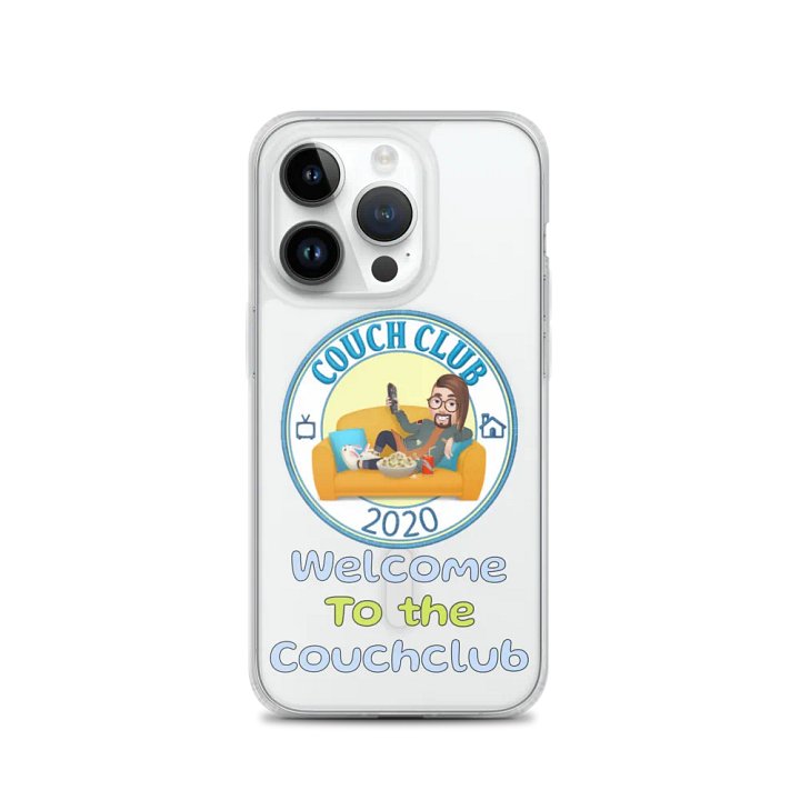 Couch Club 2020 Clear iPhone® Case product image (3)