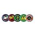 Straightedge Monster Button Pack 1