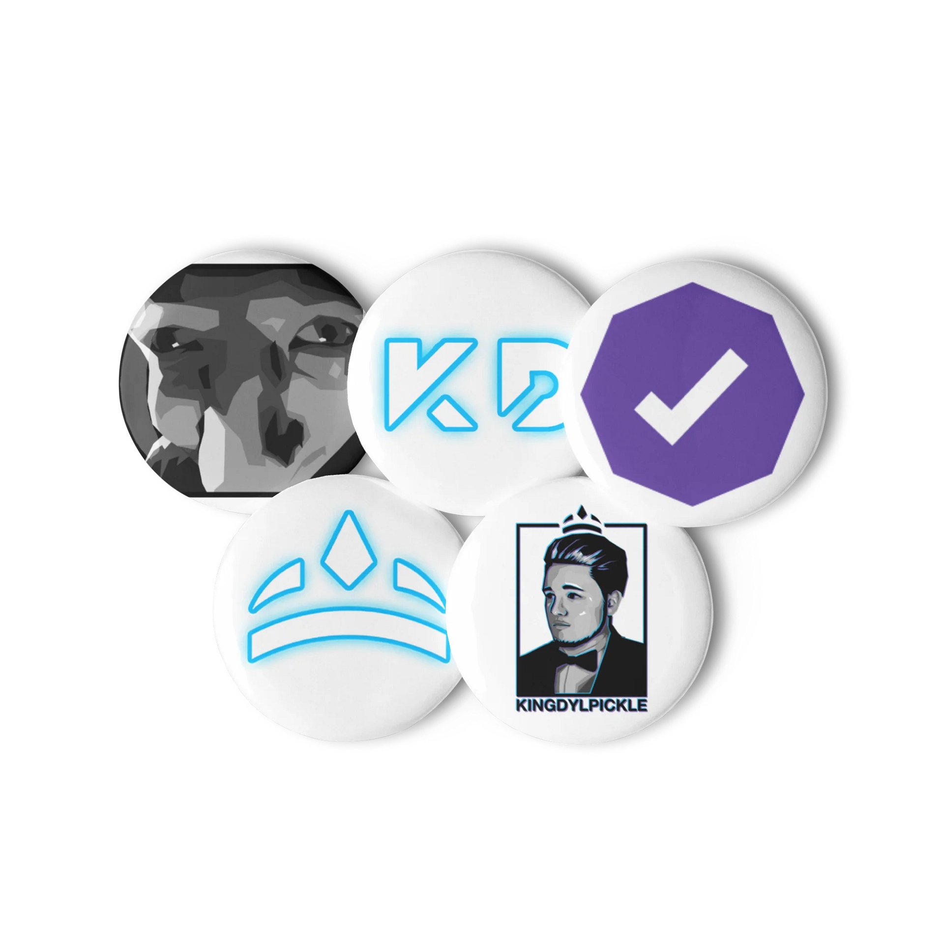 KingDyl 4 Partner Pins product image (2)