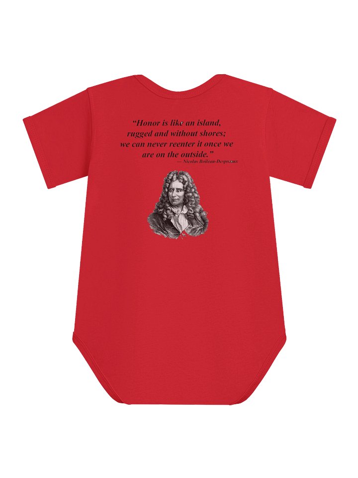 Honor Code Baby Jersey Bodysuit product image (2)