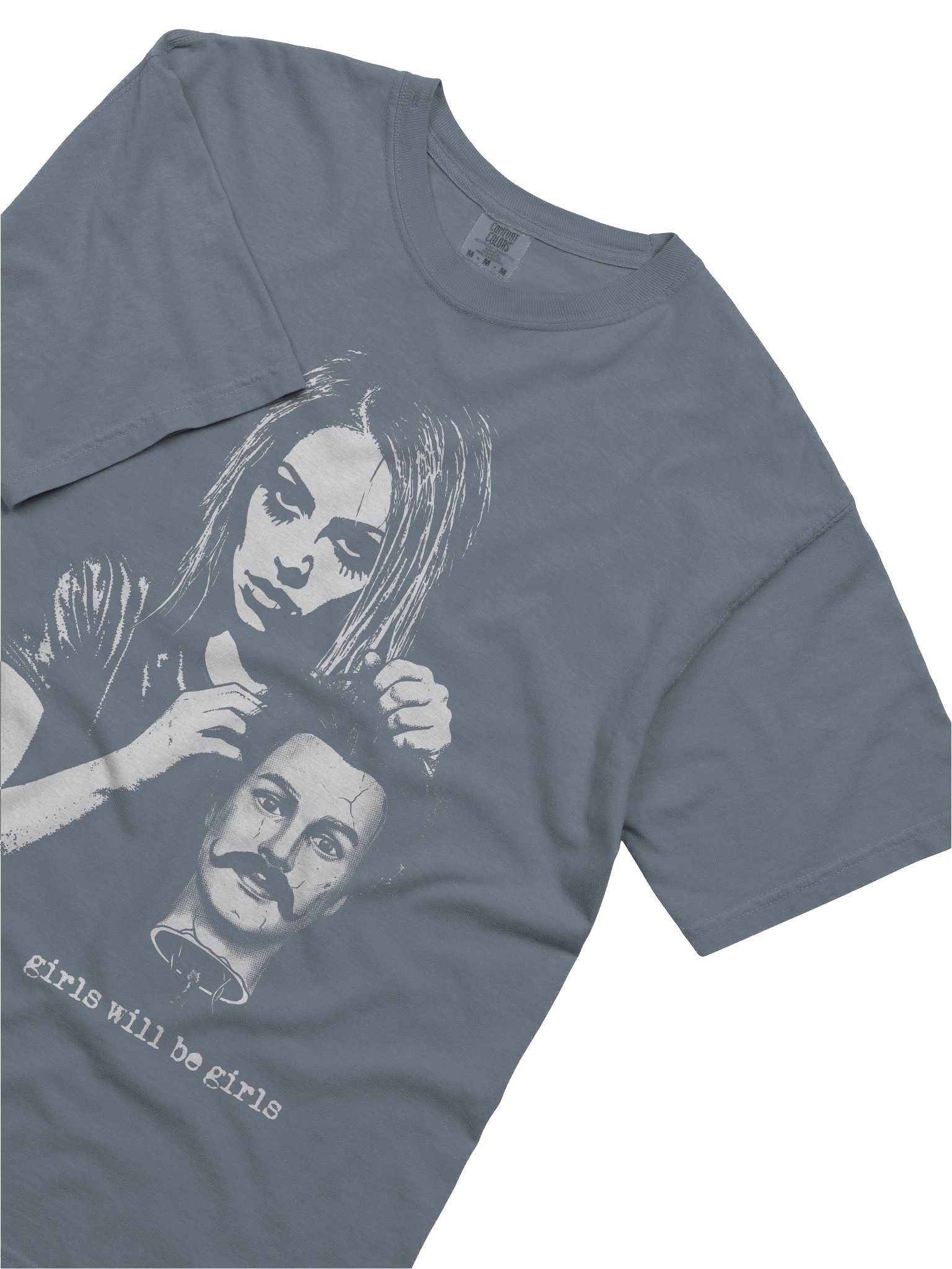 Girls will be Girls // Heavyweight Vintage Tee product image (3)