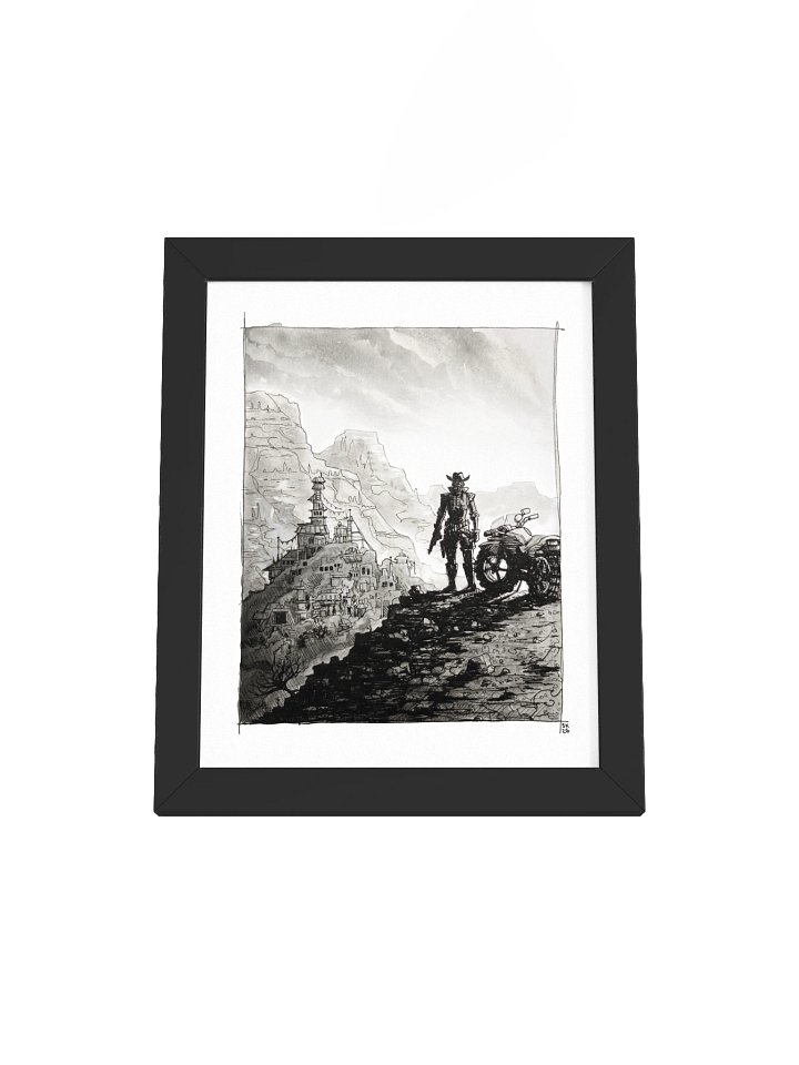 The Junkers | Concept Art Framed Print product image (1)