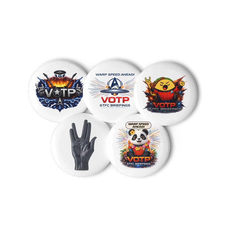 STFC Briefings VOTP Pin Collection product image (3)