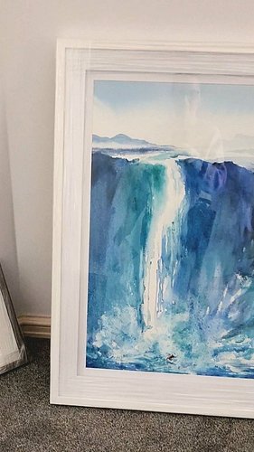 Today I collected my largest watercolour painting to date from the framer.

“Into the Mist” has been a very special journey —...
