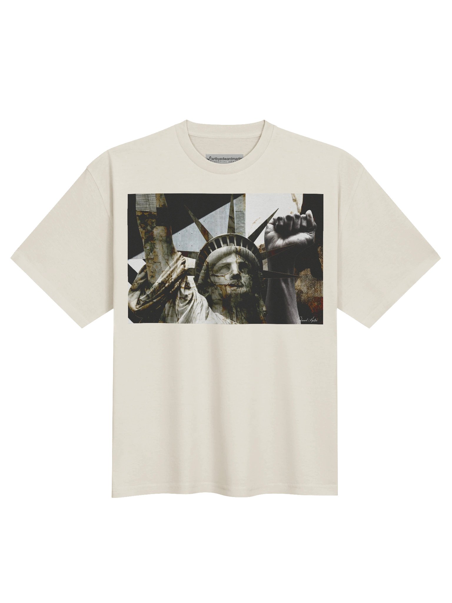 Before It's Too Late-Stand UP by Edward Martin Oversized Tee product image (1)