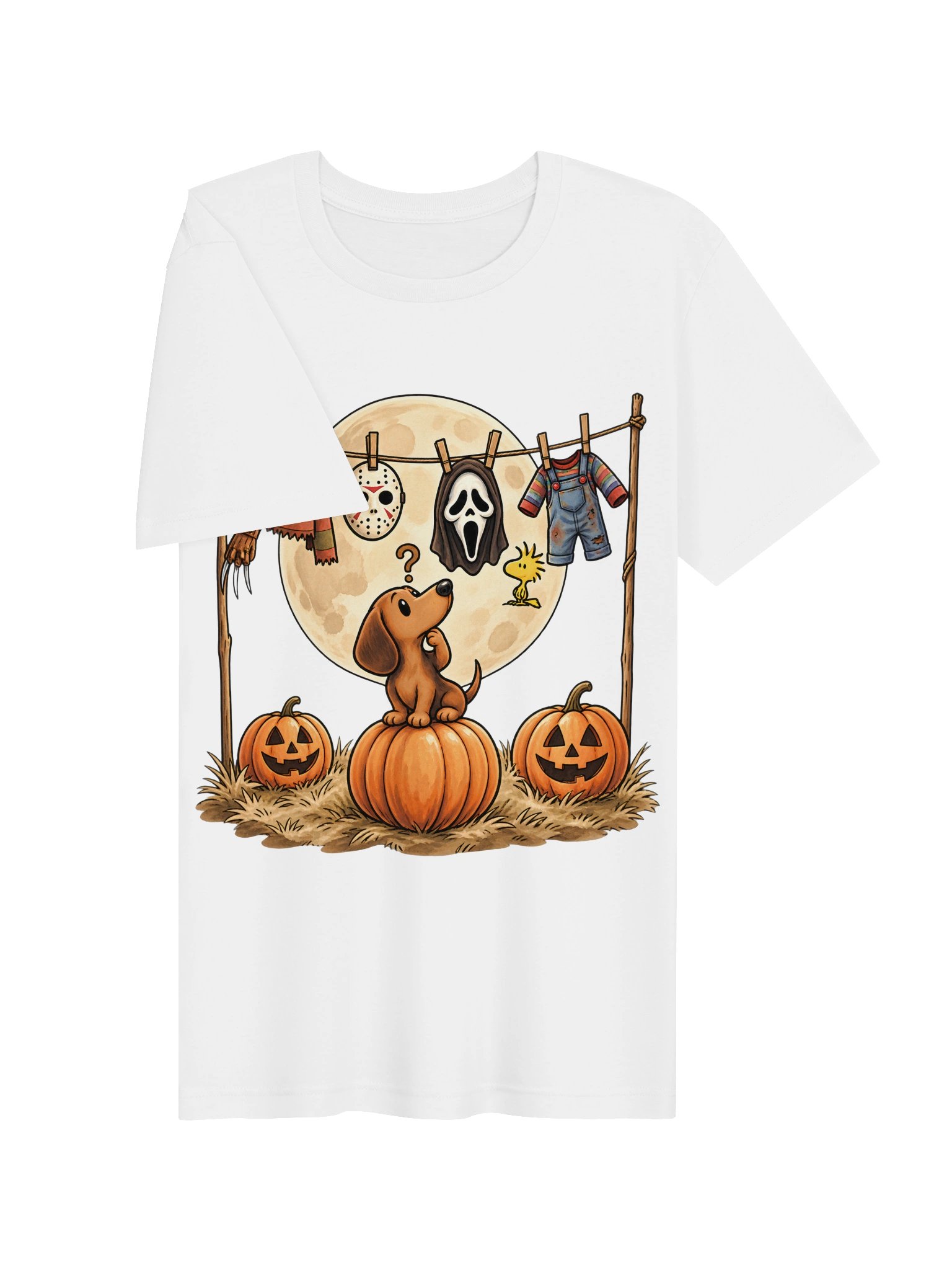 Funny Halloween Dachshund Tee product image (3)