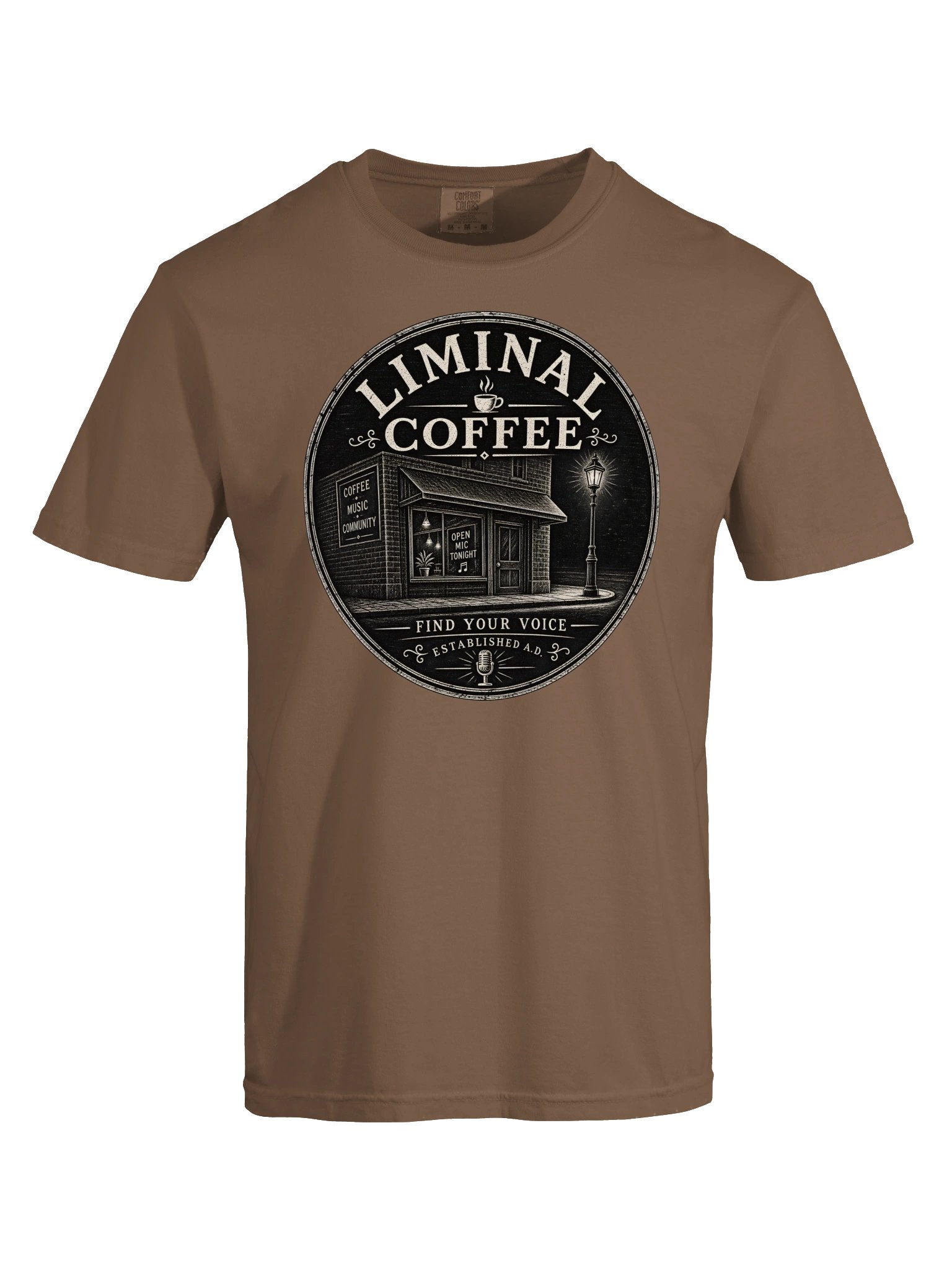 Liminal Coffee Open Mic Vintage Tee product image (5)