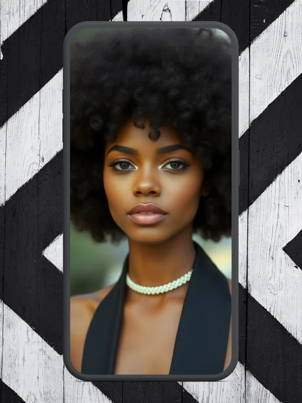 Afro Angels x10 (Pack 1) 4K Cellphone Wallpaper Download product image (2)