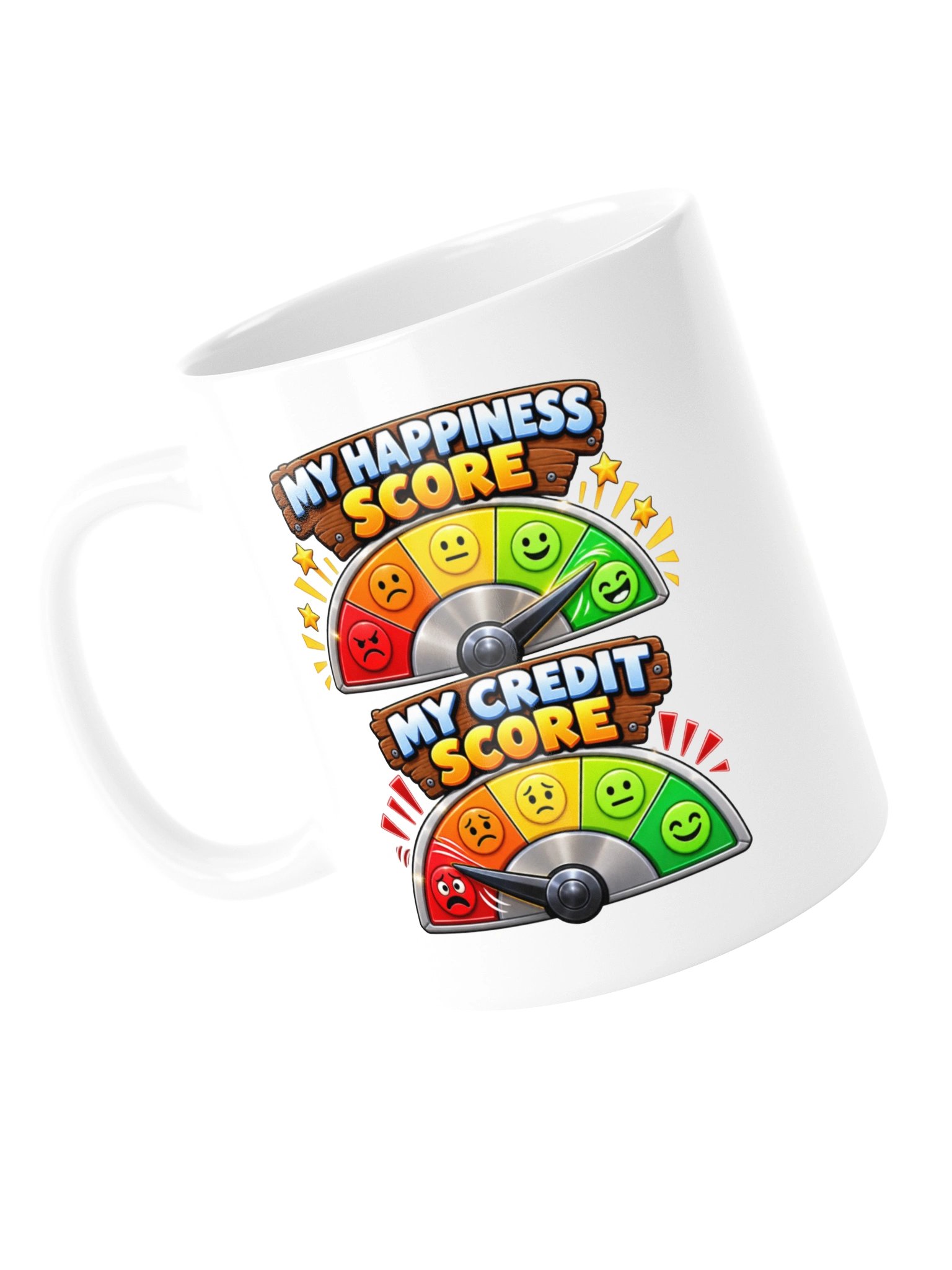 My Happiness Score vs My Credit Score – Adulting Humor product image (14)