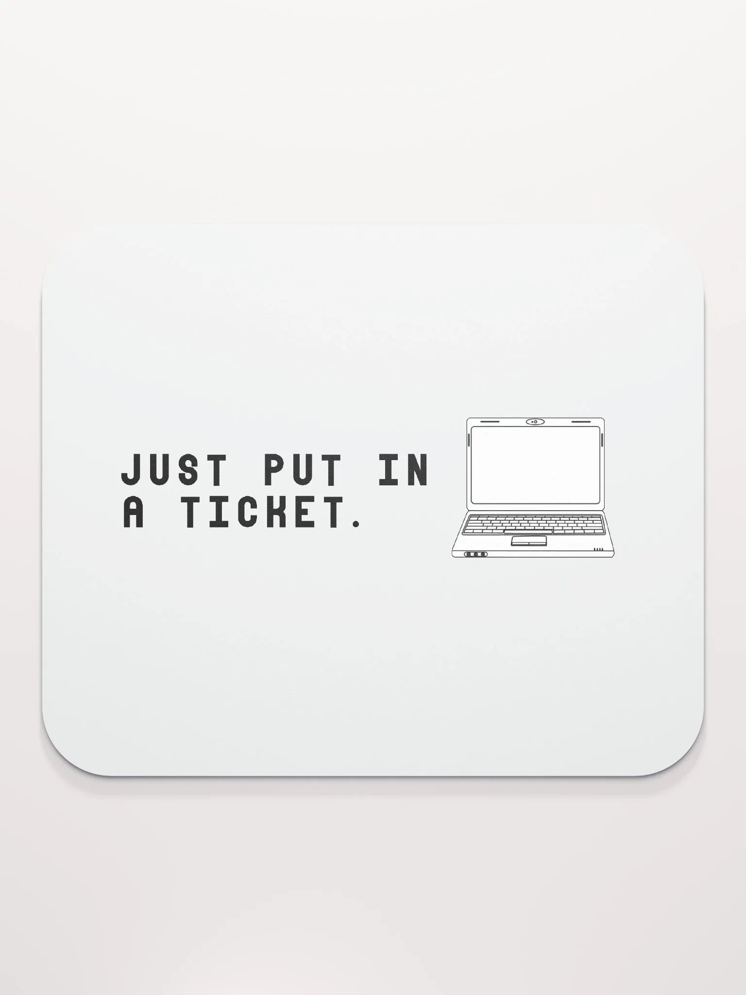 Ticket Mouse Pad product image (2)